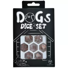 Набор кубиков DOGS Dice Set: Bubbles, 7 шт. картинка 396743 - МосИгра
