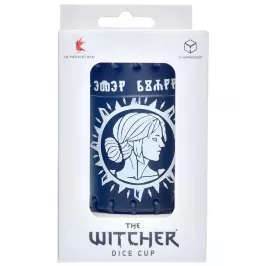 Стакан для кубиков The Witcher. Ciri - The Sword Dance, кожаный картинка 376550 - МосИгра