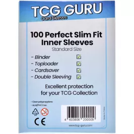 Протекторы TCG Guru Inner Sleeves (100 шт., 64х89 мм) картинка 377376 - МосИгра