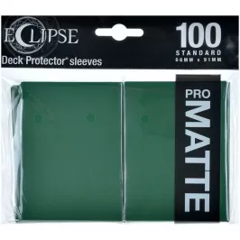 Протекторы Ultra-Pro. Eclipse (100 шт., 66x91 мм): стандарт, матовые (Forest Green) картинка 390657 - МосИгра
