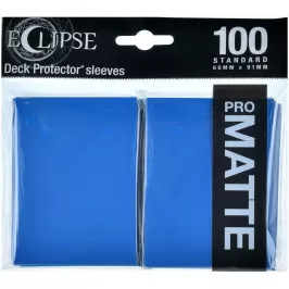 Протекторы Ultra-Pro. Eclipse (100 шт., 66x91 мм): стандарт, матовые (Pacific Blue) картинка 390655 - МосИгра