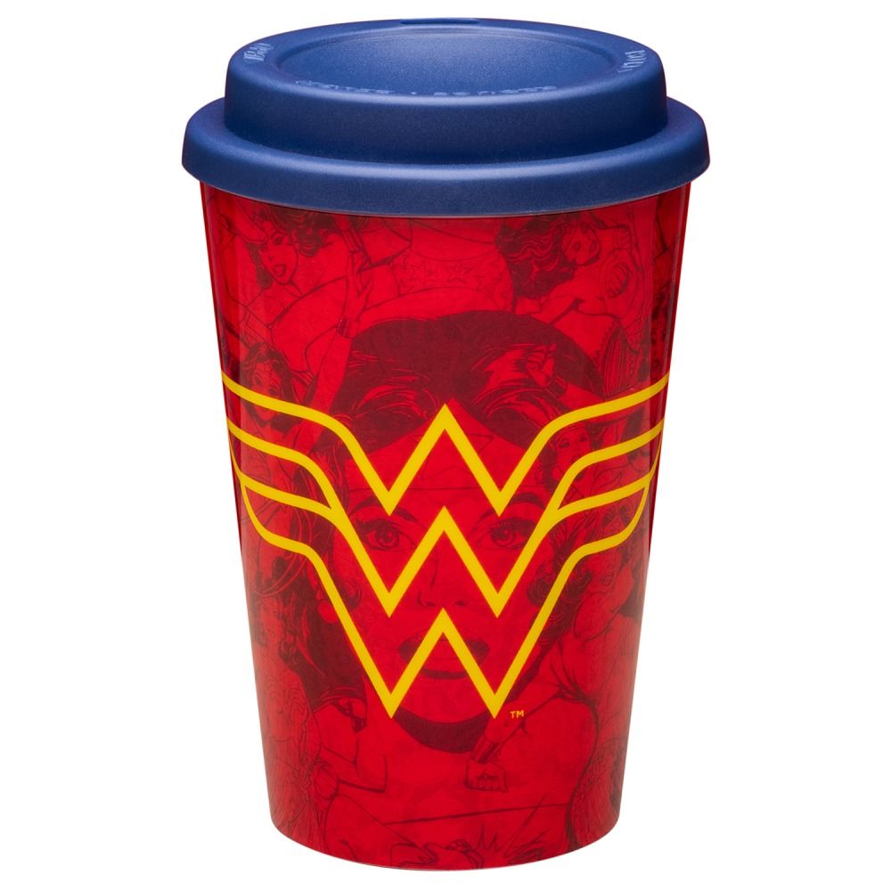 

Кружка Red Wonder Woman Travel Mug