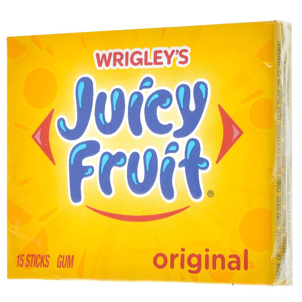 

Жевательная резинка Wrigley's: Juicy Fruit Gum