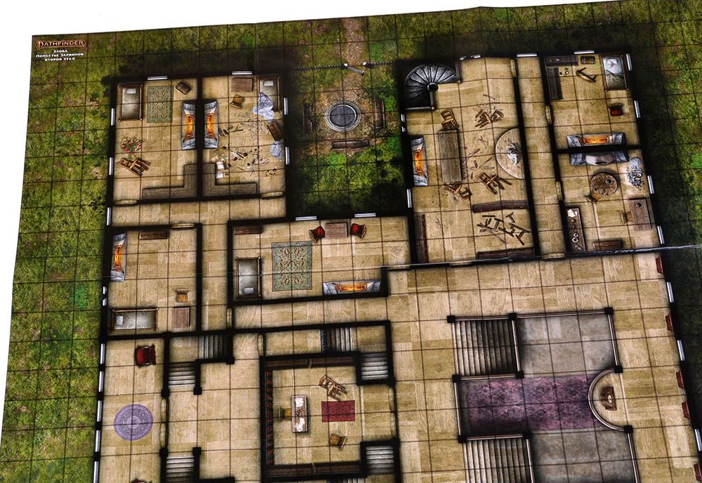 Компонент Pathfinder. Настольная ролевая игра. Вторая редакция. Игровое поле &quot;Злоба&quot;