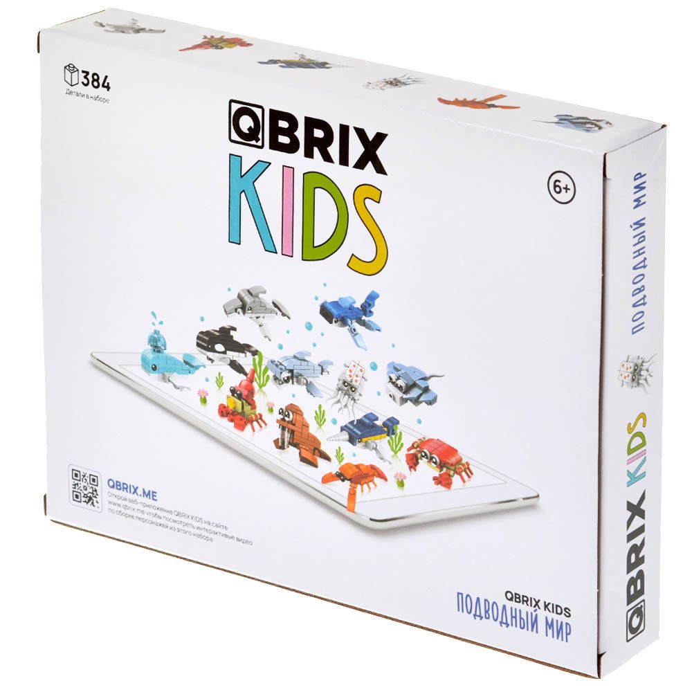 

Конструктор Qbrix Kids: "Подводный мир"
