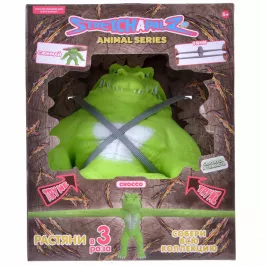 Игрушка-тянучка Stretchapalz: Животные: Крокодил Crocco картинка 371413 - МосИгра