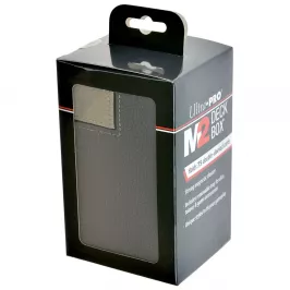 Коробочка для карт Ultra-Pro M2 Deck Box Grey/Stone (75 карт с кубиками) картинка 372399 - МосИгра