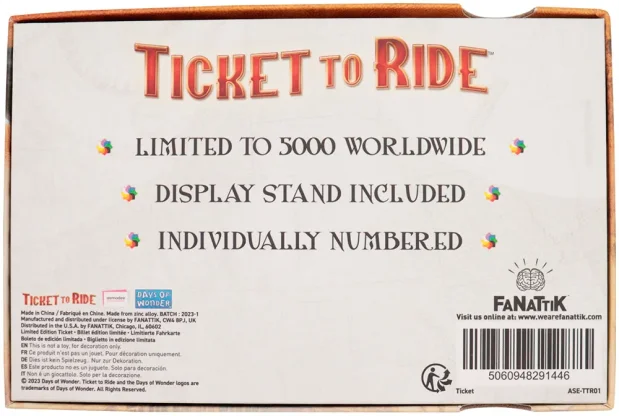 Билет Ticket to Ride: North American Open Tour Ticket фото 3