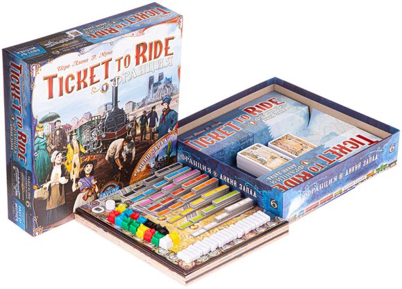 Ticket to Ride: Франция и Дикий Запад фото 3