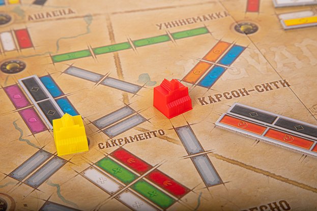 Ticket to Ride: Франция и Дикий Запад фото 9
