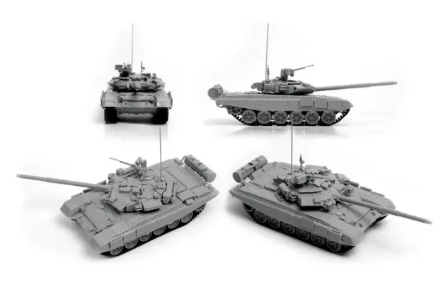 Российский основной боевой танк Т-90 (1:72) фото 7