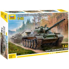 Советский основной боевой танк Т-62 (1:72)