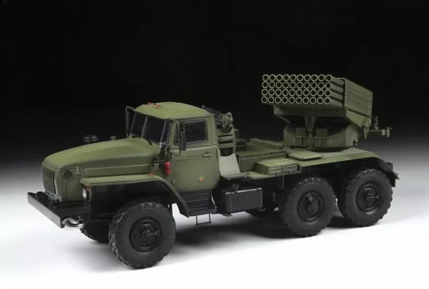Российская самоходная реактивная система залпового огня &quot;Град БМ-21&quot; фото 5