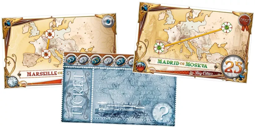 Ticket to Ride: Europa 1912 Expansion фото 7