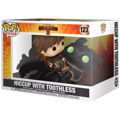 Фигурка Funko POP! Rides. How to Train Your Dragon 2: Hiccup with Toothless 123 фото 3