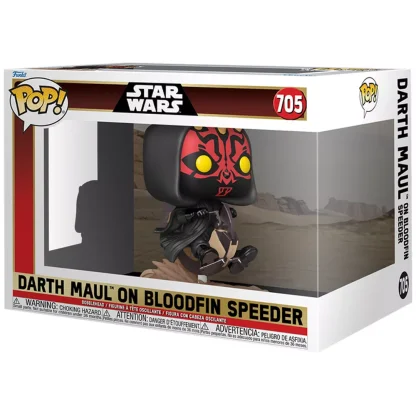 Фигурка Funko POP! Star Wars: Darth Maul on Bloodfin Speeder 705 фото 3