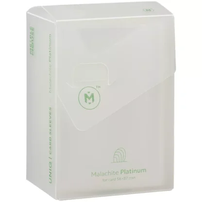 Протекторы Uniq Card Sleeves Malachite Platinum Pack (150 шт., 56x87 мм)