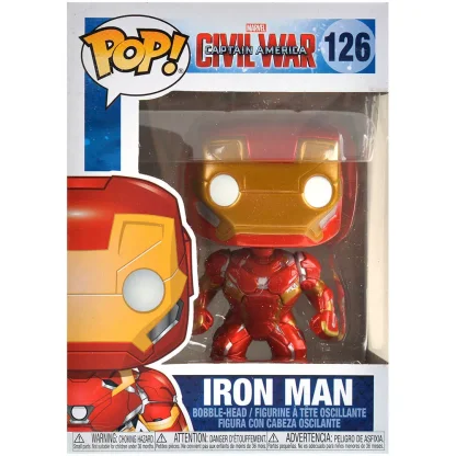 Фигурка Funko POP! Marvel. Captain America Civil War: Iron Man 126 фото 4