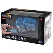 3D модель-пазл: Mini Cooper синий