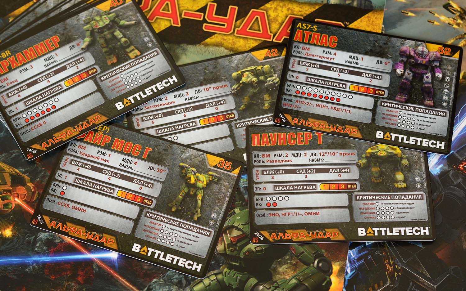 Компонент BattleTech: Альфа-удар