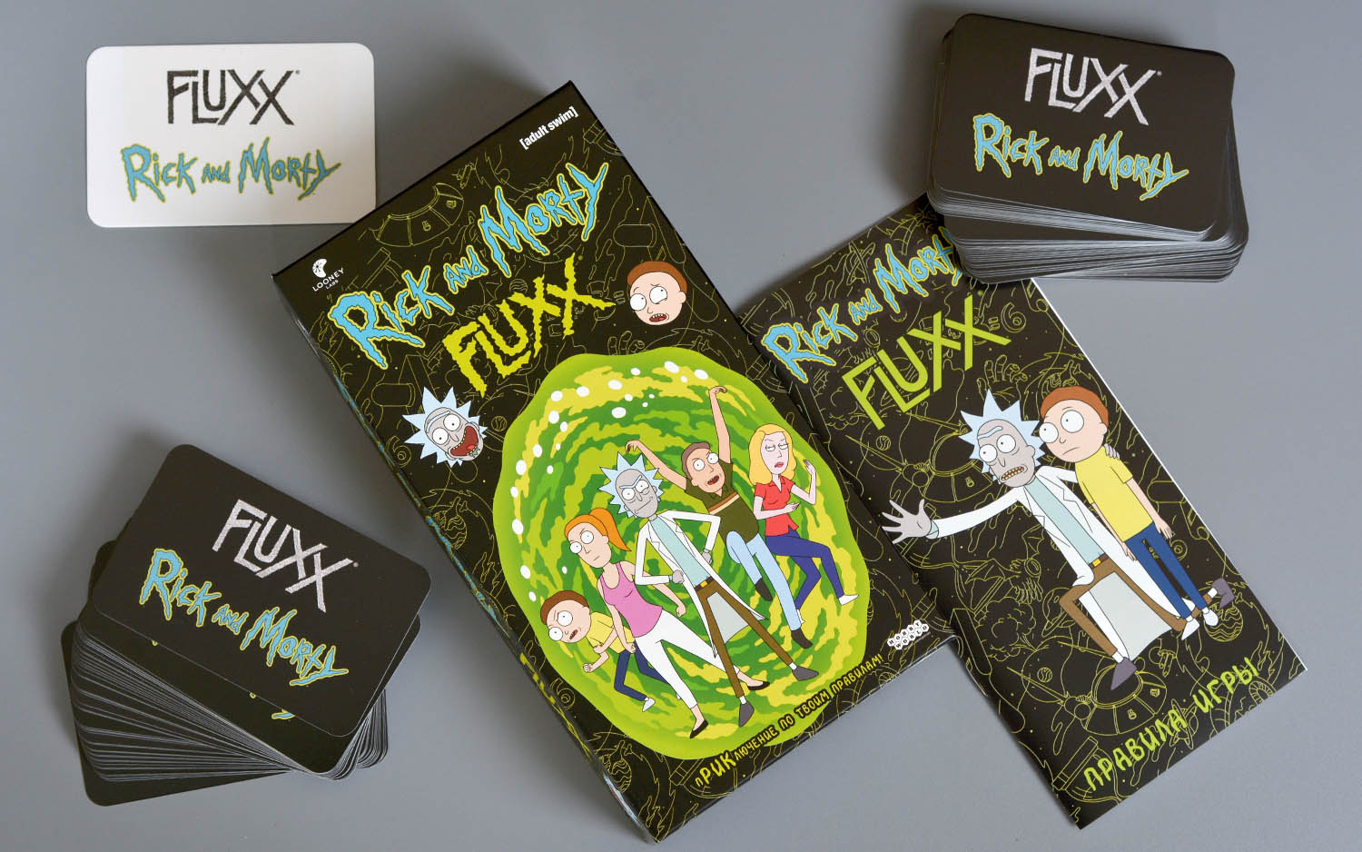 Компонент Fluxx: Рик и Морти