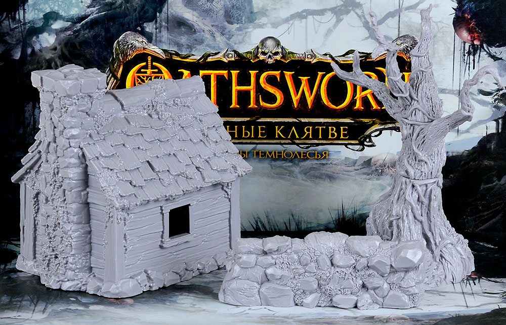 Компонент Oathsworn: Верные клятве. Тайны Темнолесья. Набор игрового ландшафта