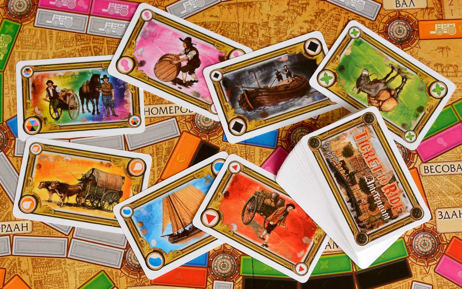 Компонент Ticket to Ride: Амстердам