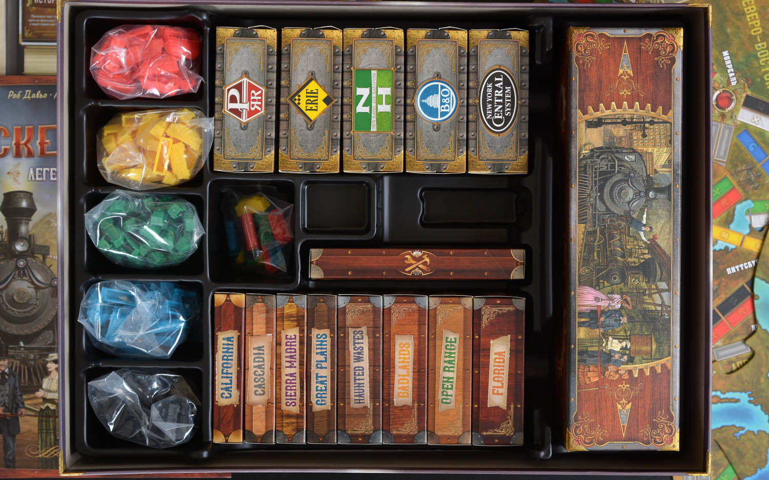 Компонент Ticket to Ride. Наследие: Легенды Запада