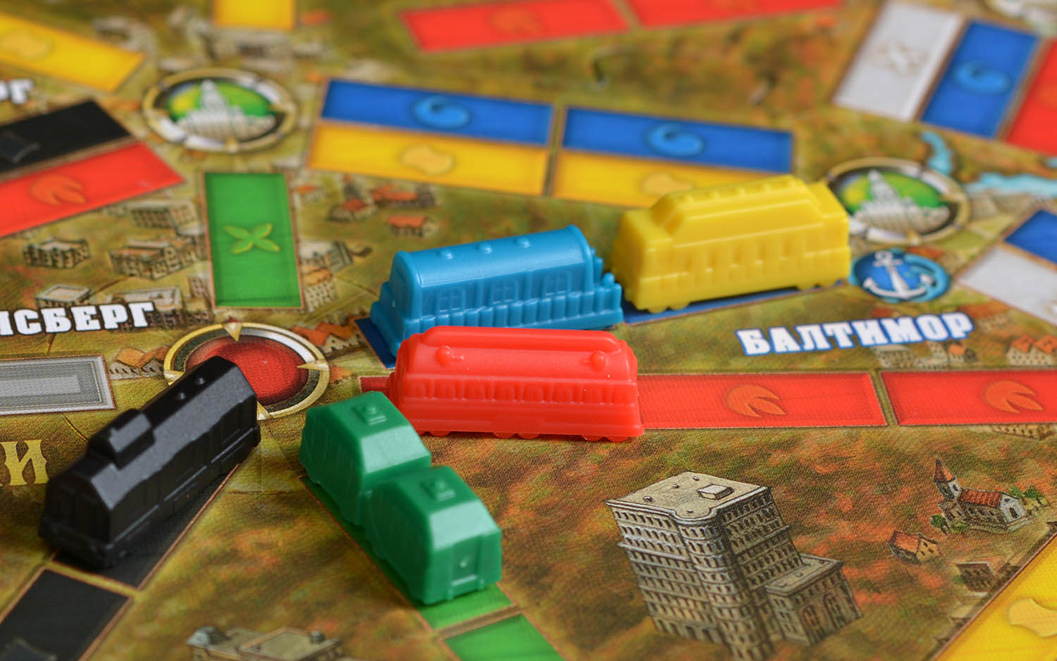 Компонент Ticket to Ride. Наследие: Легенды Запада