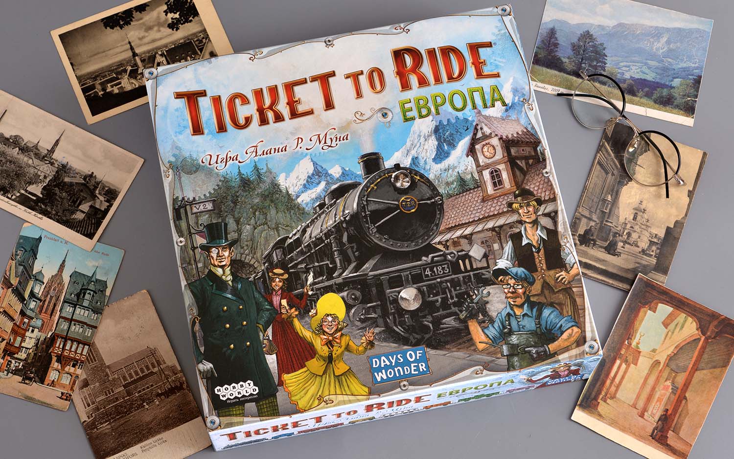 Настольная игра Билет на поезд